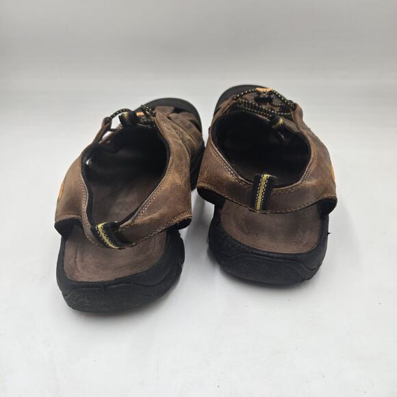 KEEN Mens Newport Waterproof Brown Leather Hiking shoes Sandals Outdoor 11.5 US main image 4